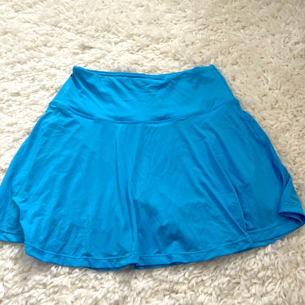 Blue tennis skirt
